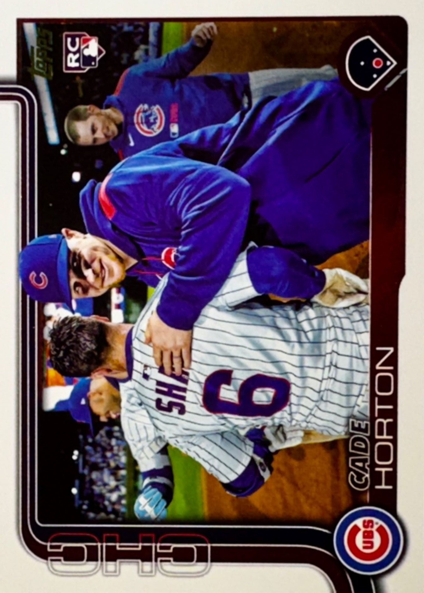 Cade Horton 2025 Topps Update #US140 Golden Mirror Image Variation