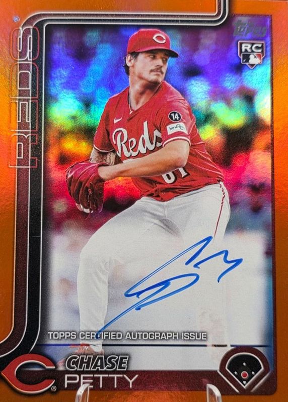 2025 Topps Update #US275 Real One Autographs - Orange Foil /25