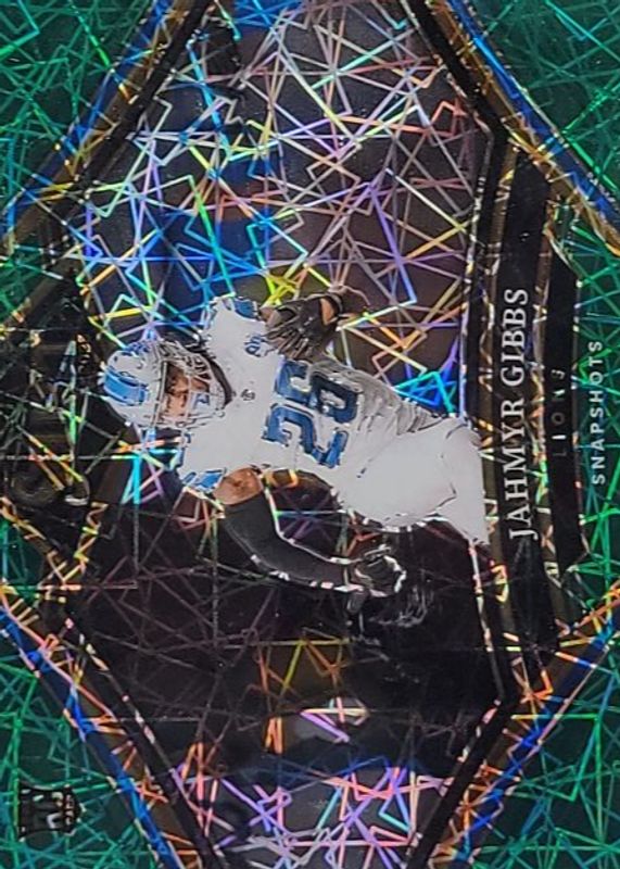 Jahmyr Gibbs 2023 Select #SS-JG Snapshots - Green /5 Rookie RAW