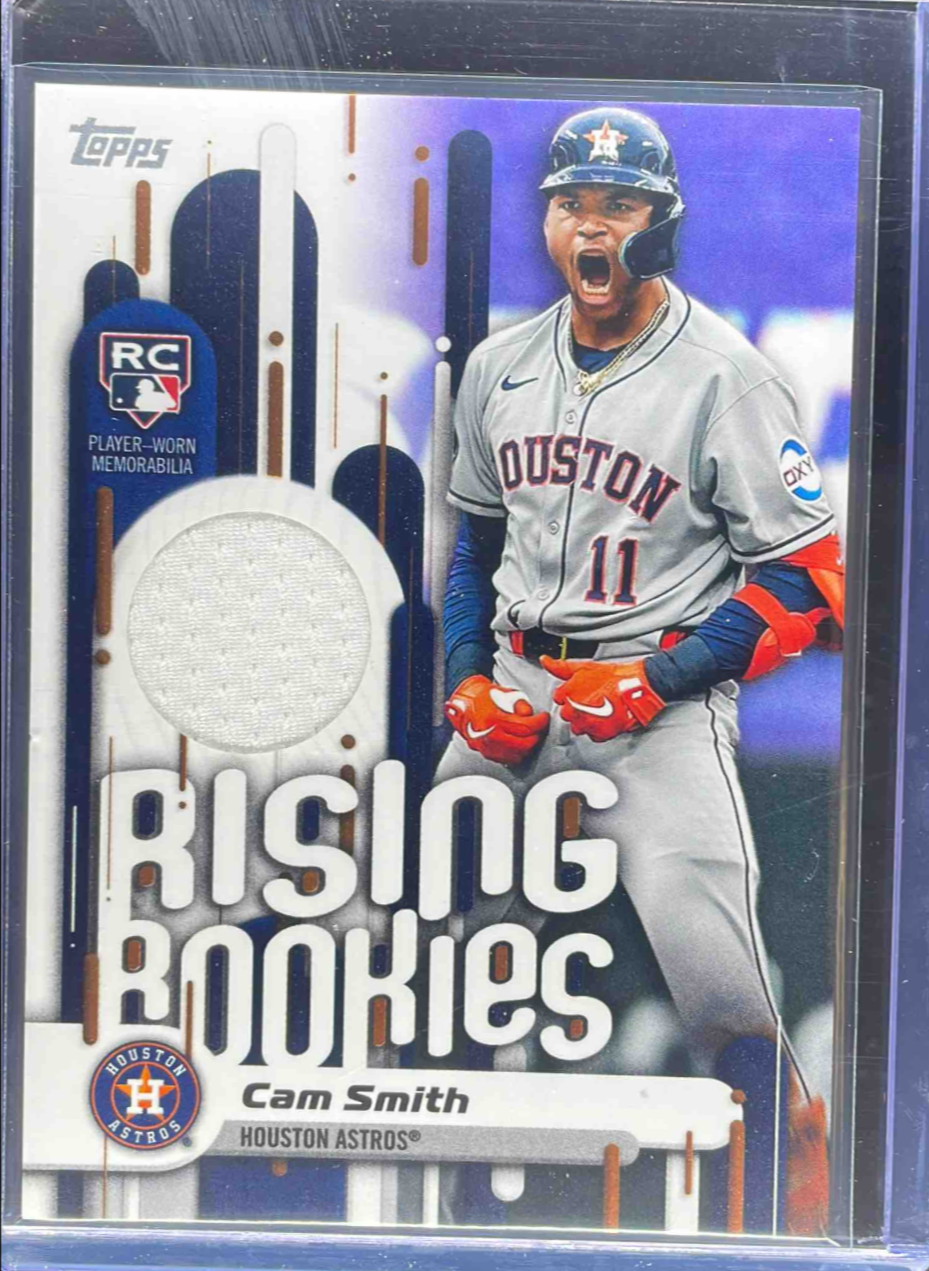 Cam Smith 2025 Topps Update #RRR-CS Rising Rookie Relics Price Guide ...
