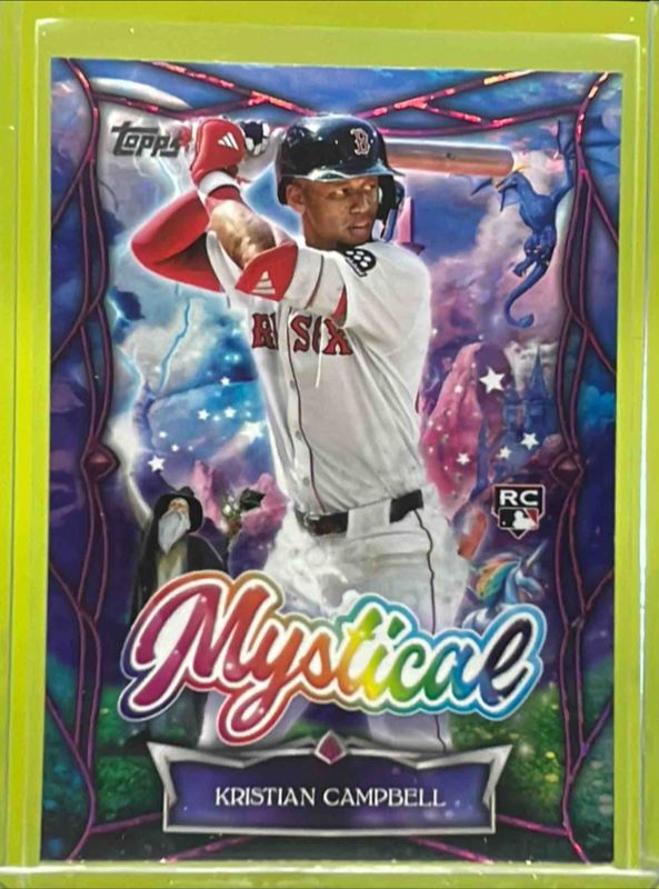 Kristian Campbell 2025 Topps Update #MYS-12 Mystical Rookie RAW