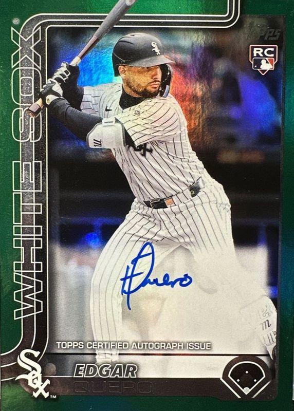 2025 Topps Update #US145 Real One Autographs - Green Foil /99