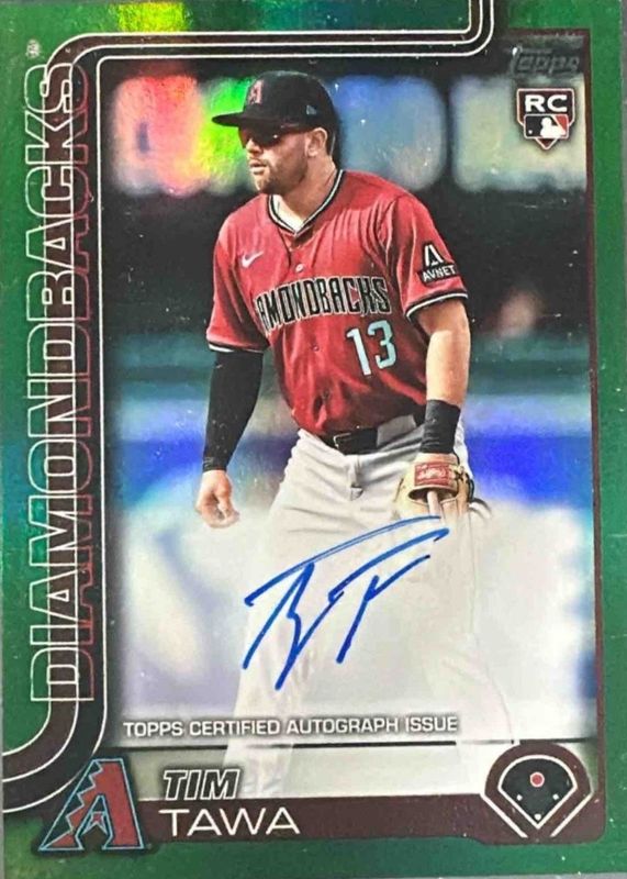 2025 Topps Update #US236 Real One Autographs - Green Foil /99