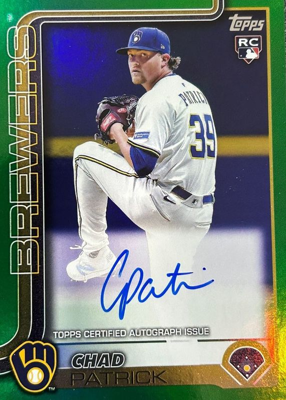 2025 Topps Update #US307 Real One Autographs - Green Foil /99