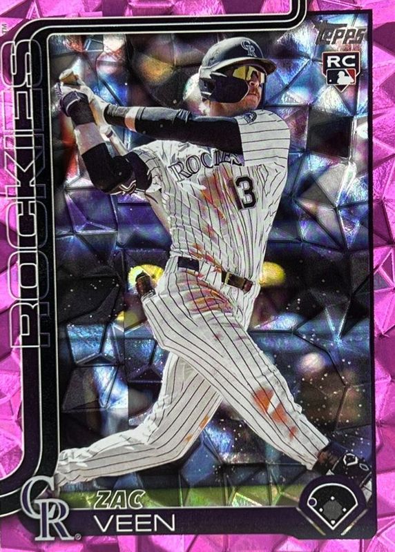 2025 Topps Update #US286 Pink Diamante Foil