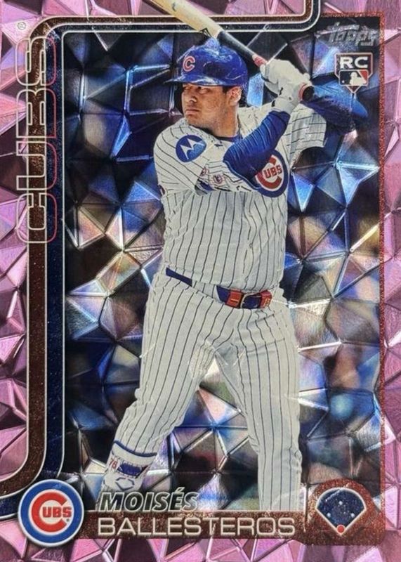 2025 Topps Update #US262 Pink Diamante Foil