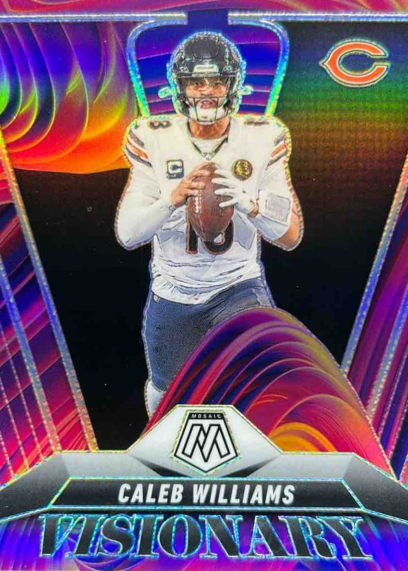 【新品未開封】ブロッサムズ シークレット・ハイランド31年 ウィスク・イー レア Caleb Williams 2025 Mosaic #4 Visionary /(SSP) Price Guide