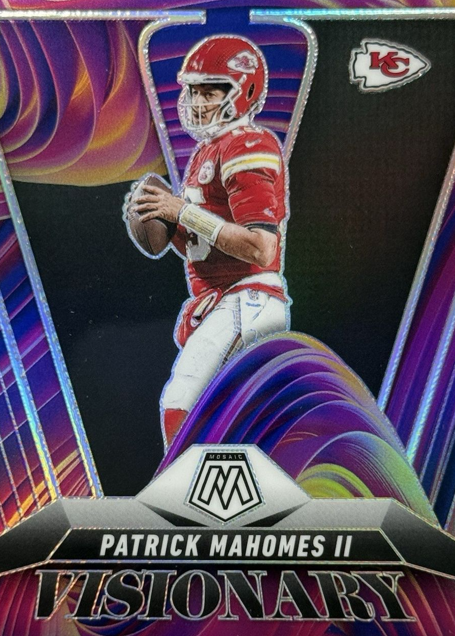 さ*ー様 2022 Patrick Mas II Patrick Mahomes II 2025 Mosaic #12 Visionary /(SSP) Price Guide