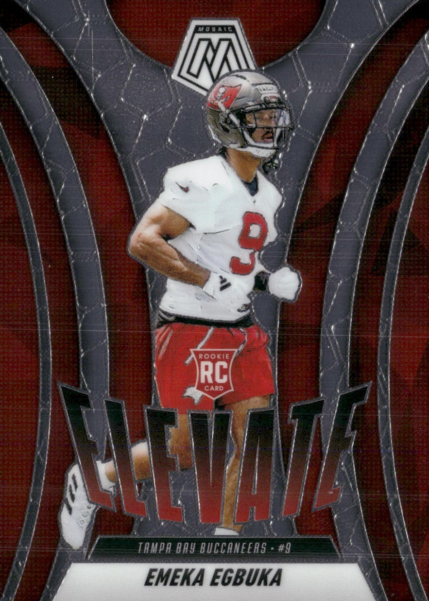 Emeka Egbuka 2025 Mosaic #2 Elevate Price Guide - Sports Card Investor