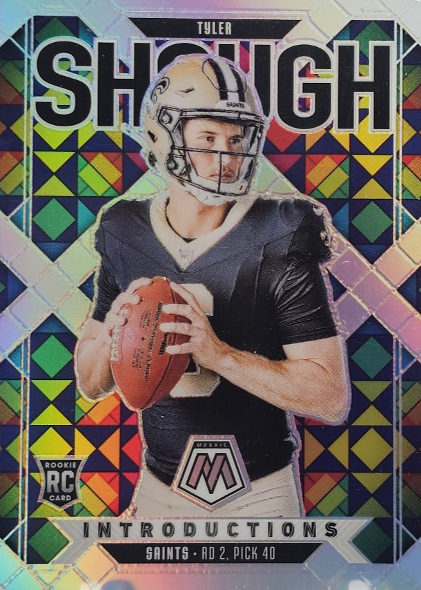 Tyler Shough 2025 Mosaic #9 Introductions - Silver Price Guide