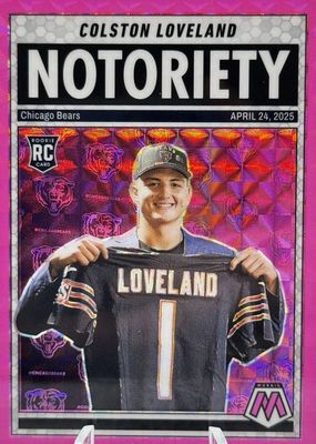 2025 Mosaic #24 Notoriety - Pink Fluorescent