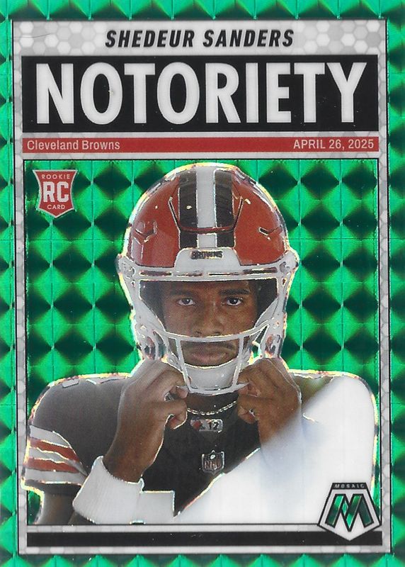 2025 Mosaic #13 Notoriety - Green