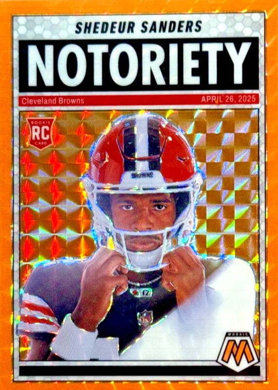 2025 Mosaic #13 Notoriety - Orange Fluorescent