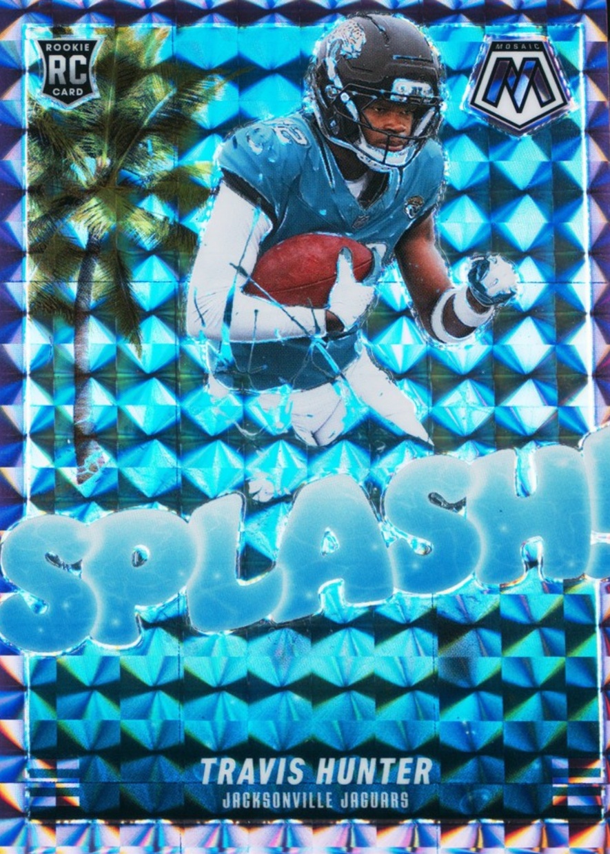 Travis Hunter 2025 Mosaic #16 Splash - Purple /49 Price Guide - Sports ...
