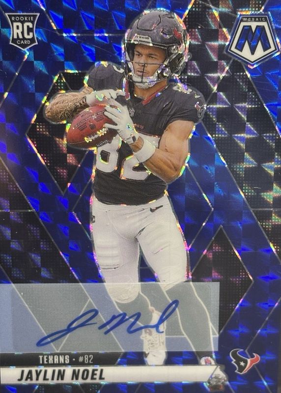 2025 Mosaic #373 Rookie Autographs - Blue /99