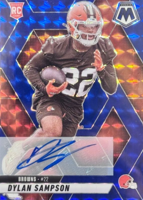 2025 Mosaic #355 Rookie Autographs - Blue /99