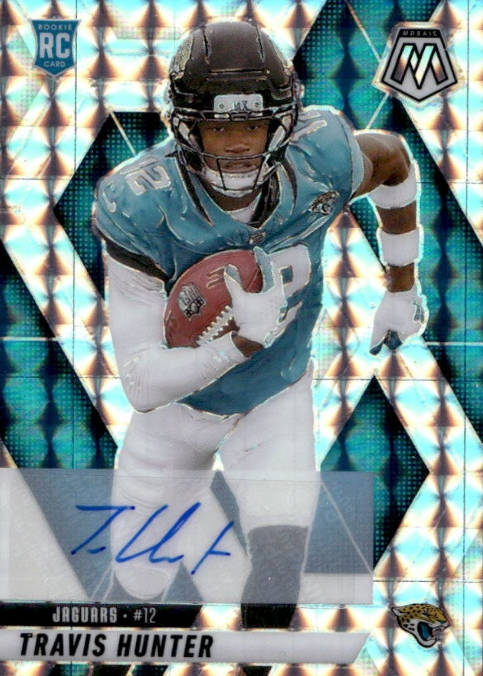 Travis Hunter 2025 Mosaic #301 Rookie Autographs Price Guide - Sports ...