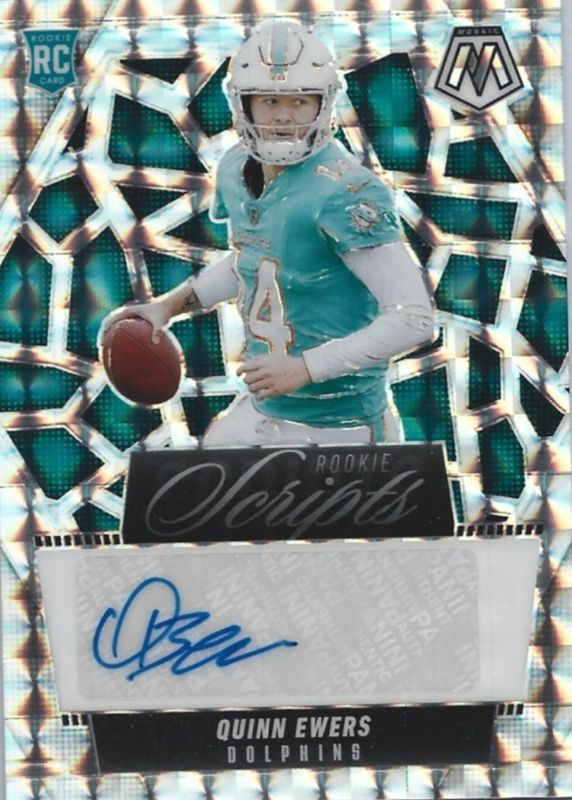 2025 Mosaic #RS-QES Rookie Scripts