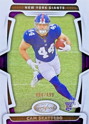 2025 Certified #105 Base Rookie /499