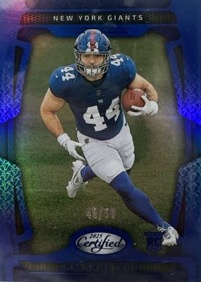 2025 Certified #105 Mirror Blue /50