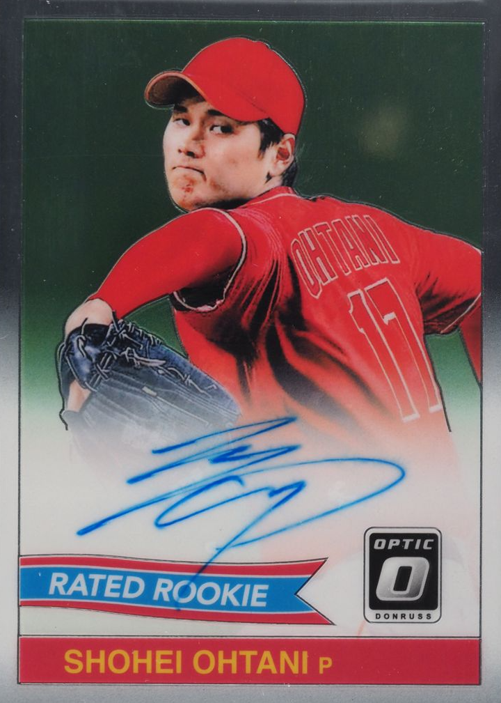 Shohei Ohtani 2018 Optic #84S-SO Rated Rookie Retro 1984