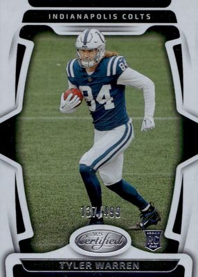 2025 Certified #113 Base Rookie /499