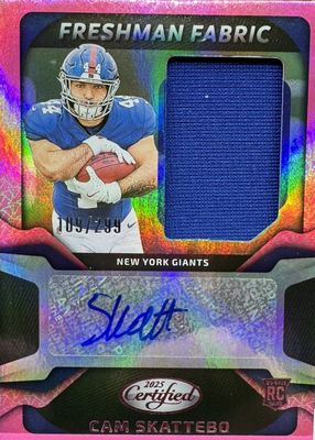 2025 Certified #FBC-CSO Freshman Fabric Signatures - Mirror Pink /299