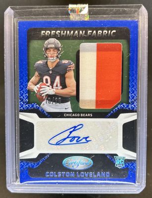 2025 Certified #FBC-CLD Freshman Fabric Signatures - Blue Etch /20