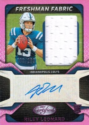 2025 Certified #FBC-RLD Freshman Fabric Signatures - Mirror Pink /299