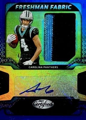 2025 Certified #FBC-TMN Freshman Fabric Signatures - Mirror Blue /50