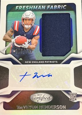 2025 Certified #FBC-THN Freshman Fabric Signatures - Mirror (/499)