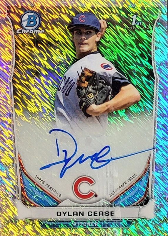 2014 Bowman Draft #BCA-DC Chrome DP Auto - Shimmer Refractor /15 (1st)
