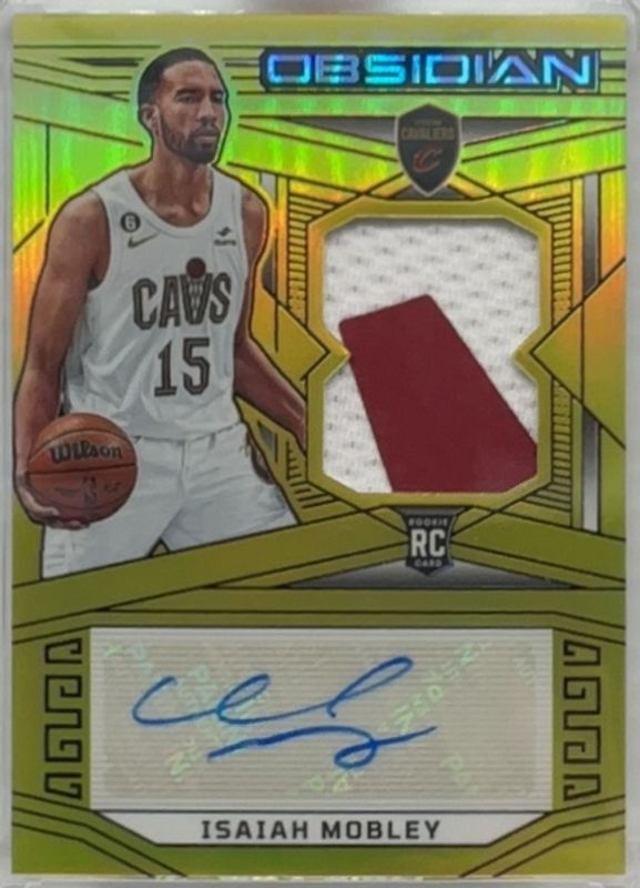 2022 Obsidian #219 Electric Etch Yellow Flood /10