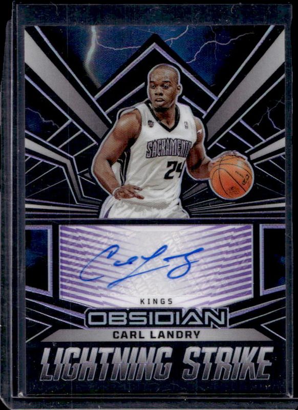 2022 Obsidian #LS-CKS Lightning Strike Signatures - Electric Etch Purple /75