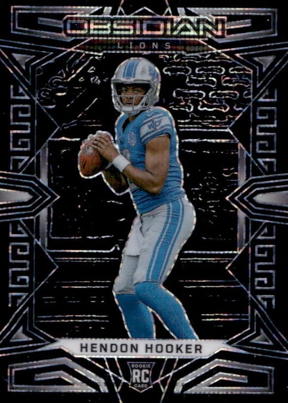 Hendon Hooker 2023 Obsidian #132 Asia Rookie RAW
