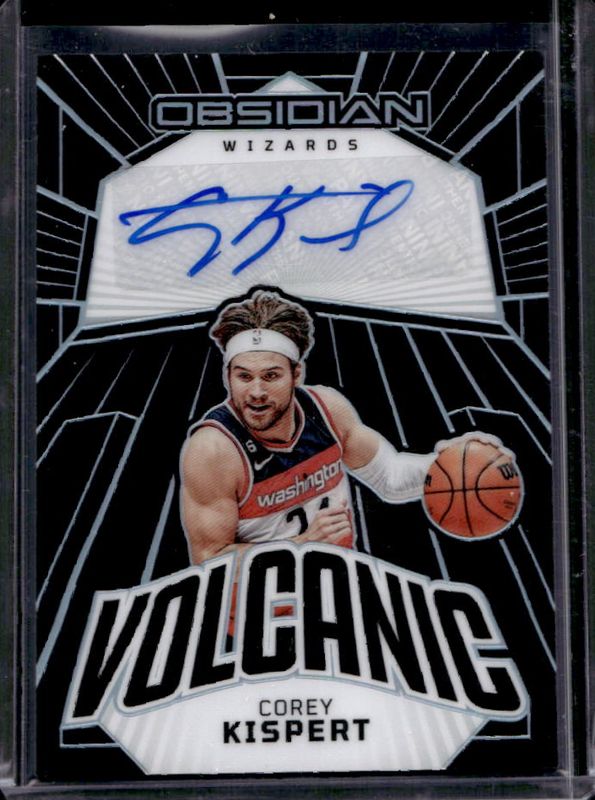 Corey Kispert 2022 Obsidian #VS-KWW Volcanic Signatures /149 RAW
