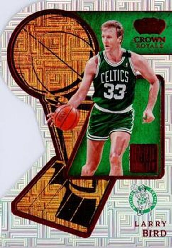 Larry Bird 2022 Crown Royale #2 Hand Crafted - Asia Red RAW