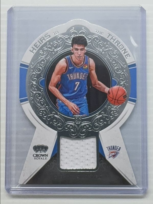 Chet Holmgren 2022 Crown Royale #HT-CHT Heirs to the Throne Rookie RAW