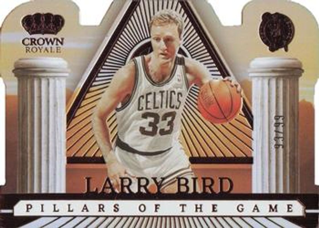 Larry Bird 2022 Crown Royale #9 Pillars of the Game /99 RAW