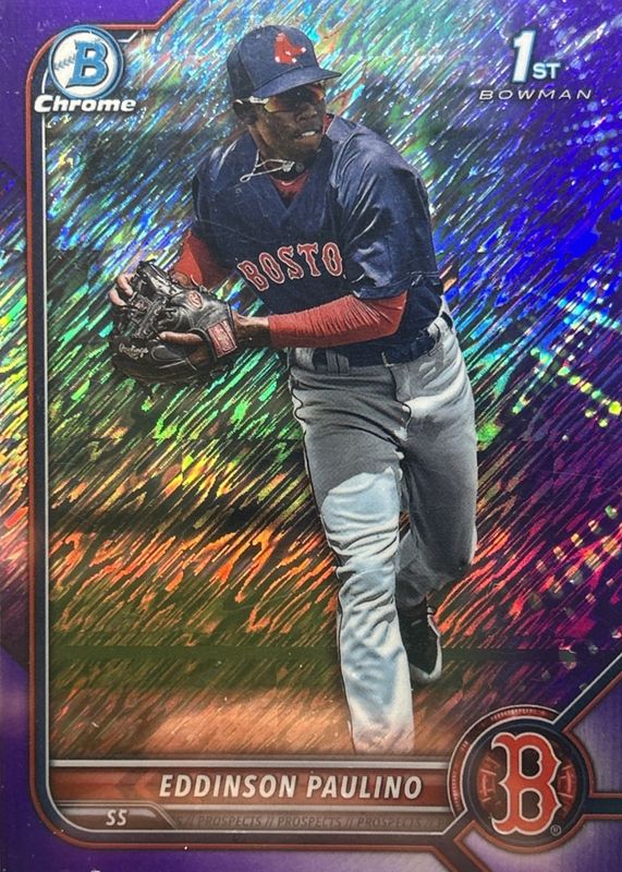 2022 Bowman Chrome #BCP-175 Prospects - Purple Shimmer Refractor /250 (1st)
