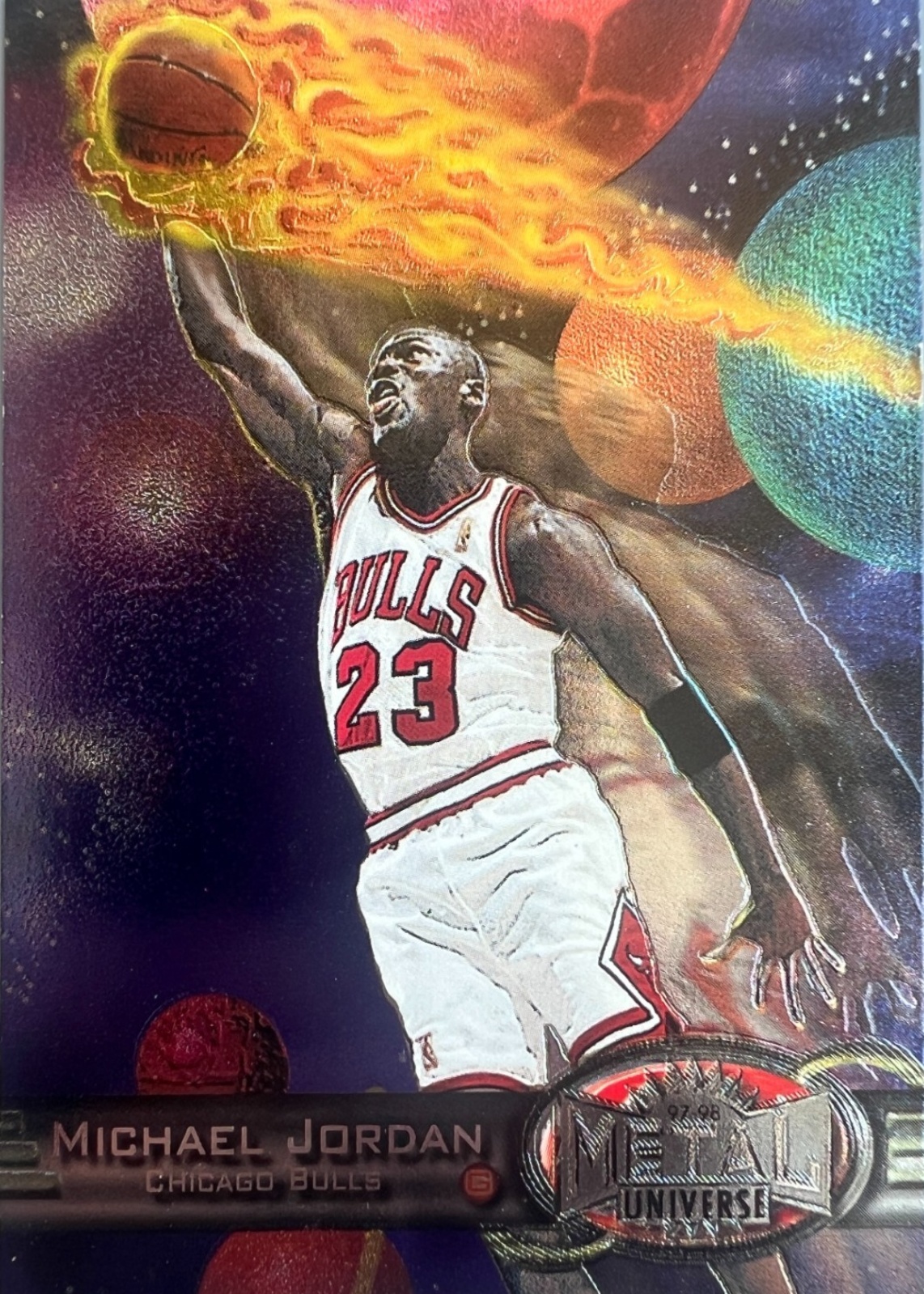 Michael Jordan 1997 Metal Universe #23 Base Price Guide - Sports
