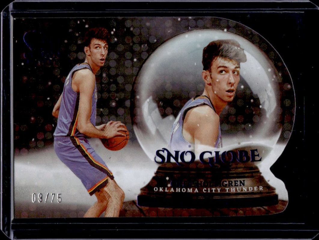 Chet Holmgren 2022 Crown Royale #16 Sno Globe - Blue /75 Rookie RAW