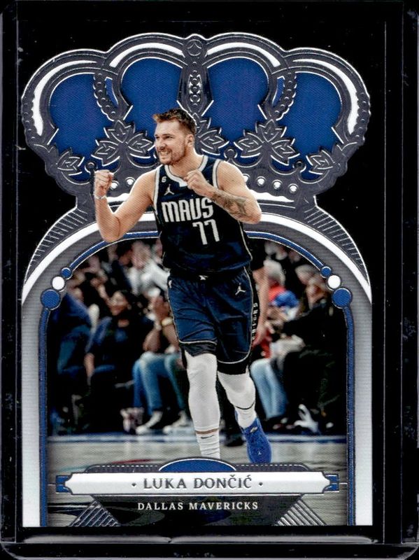 Luka Doncic 2022 Crown Royale #80 Rookie Silhouettes /199 RAW