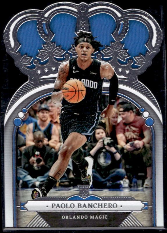 Paolo Banchero 2022 Crown Royale #39 Rookie Silhouettes /199 RAW
