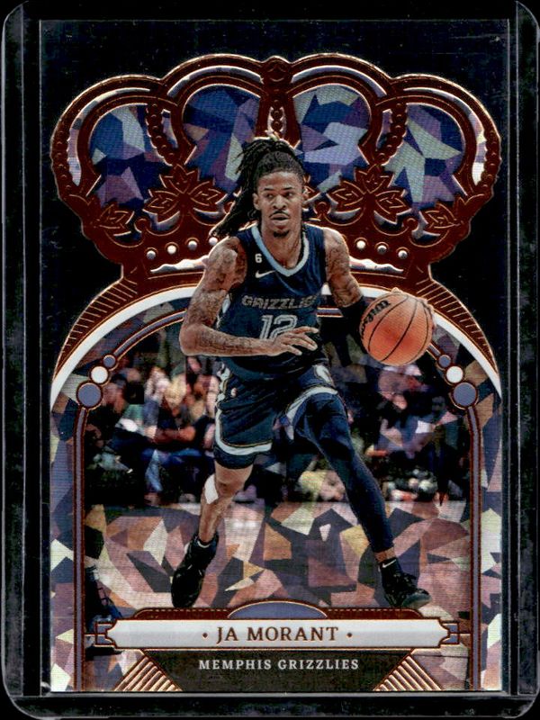 Ja Morant 2022 Crown Royale #91 Crystal RAW