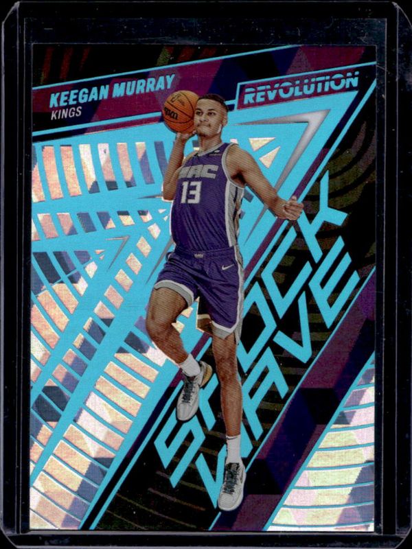 Keegan Murray 2022 Revolution #11 Shock Wave - Cubic /50 Rookie RAW