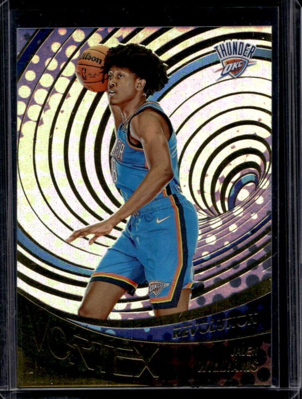 Jalen Williams 2022 Revolution #34 Vortex Rookie RAW