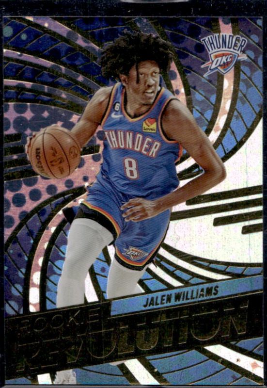 Jalen Williams 2022 Revolution #7 Rookie Revolution RAW