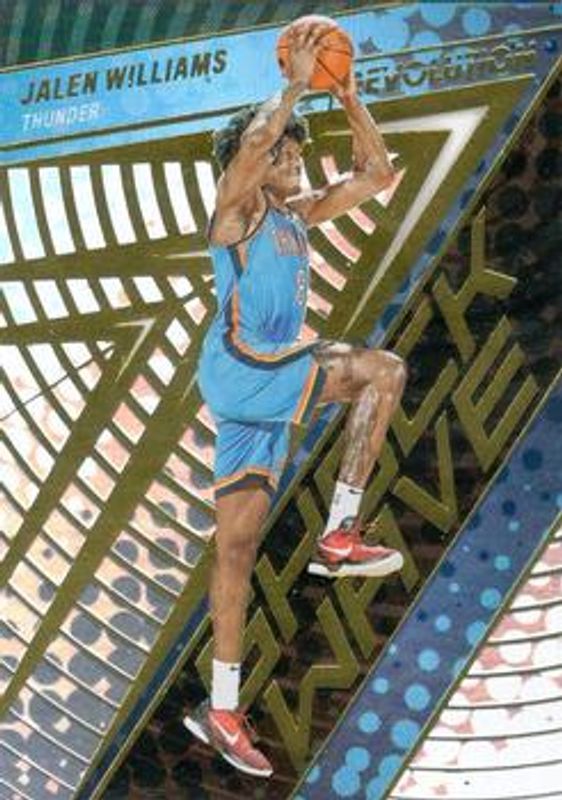 Jalen Williams 2022 Revolution #13 Shock - Wave Rookie RAW