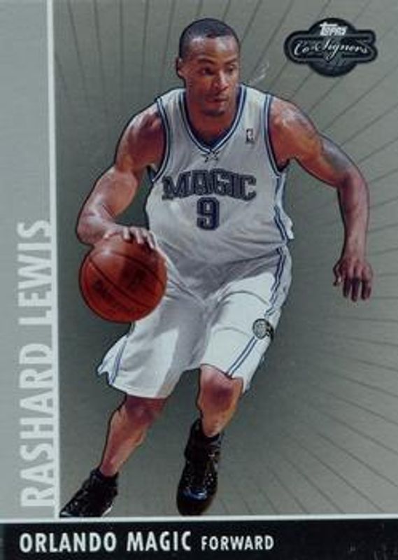 Rashard Lewis 2008 Topps Co-Signers #37 Silver /199 RAW